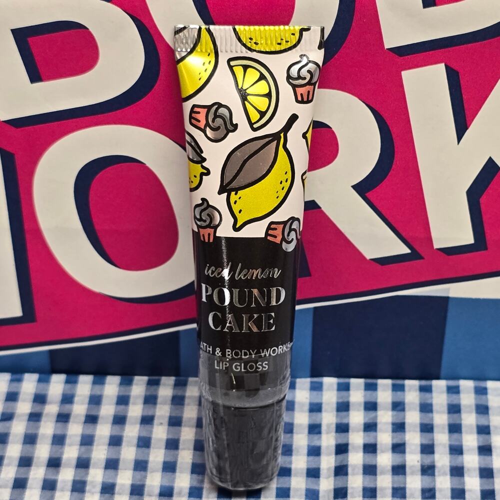 BBW Iced Lemon Pound Cake Lip Gloss ILPC